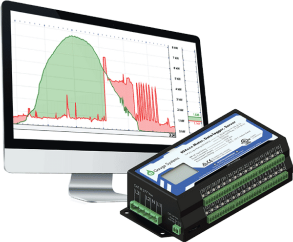 Commercial 3 Phase Electric Meter / Monitoring over 600 amp Installed