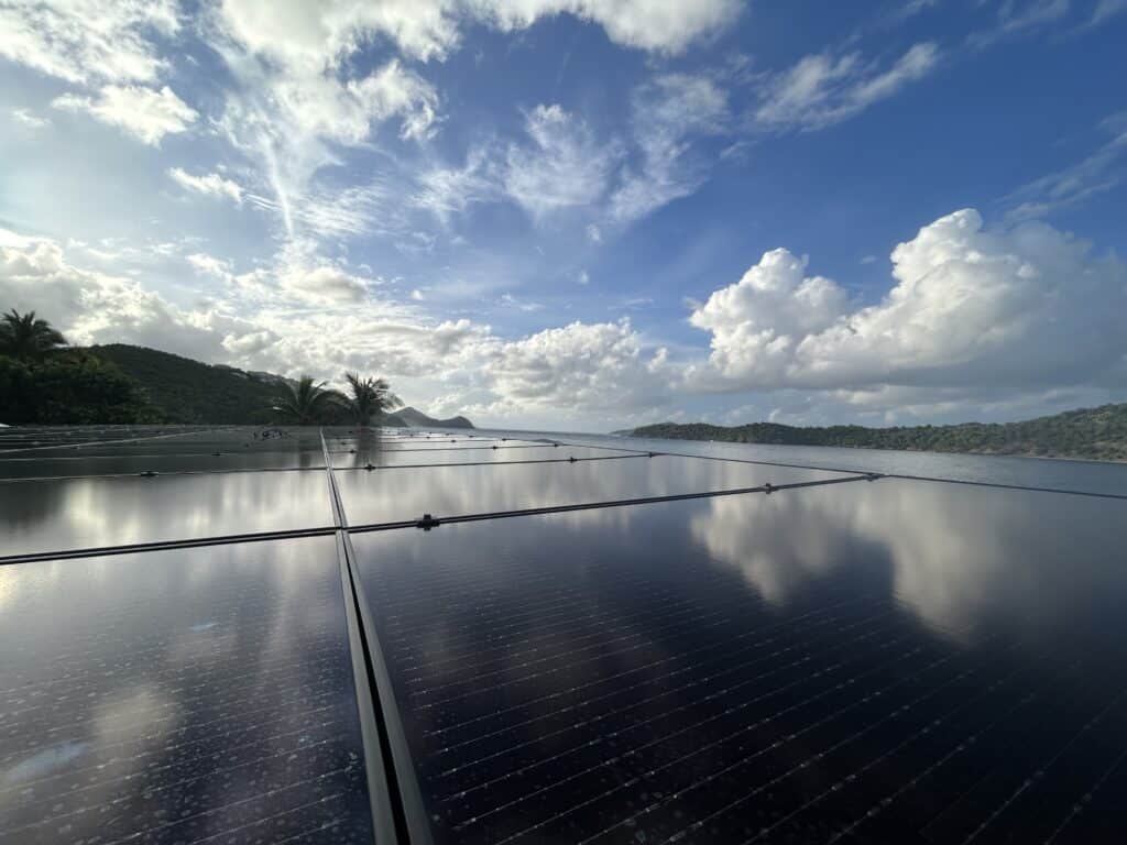 Solar panel installed on the roof of a suburban home producing renewable electricity.