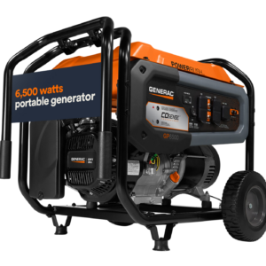 Portable Generator, 6500W | Electric Start with COsense | 49ST/CSA | G0077131